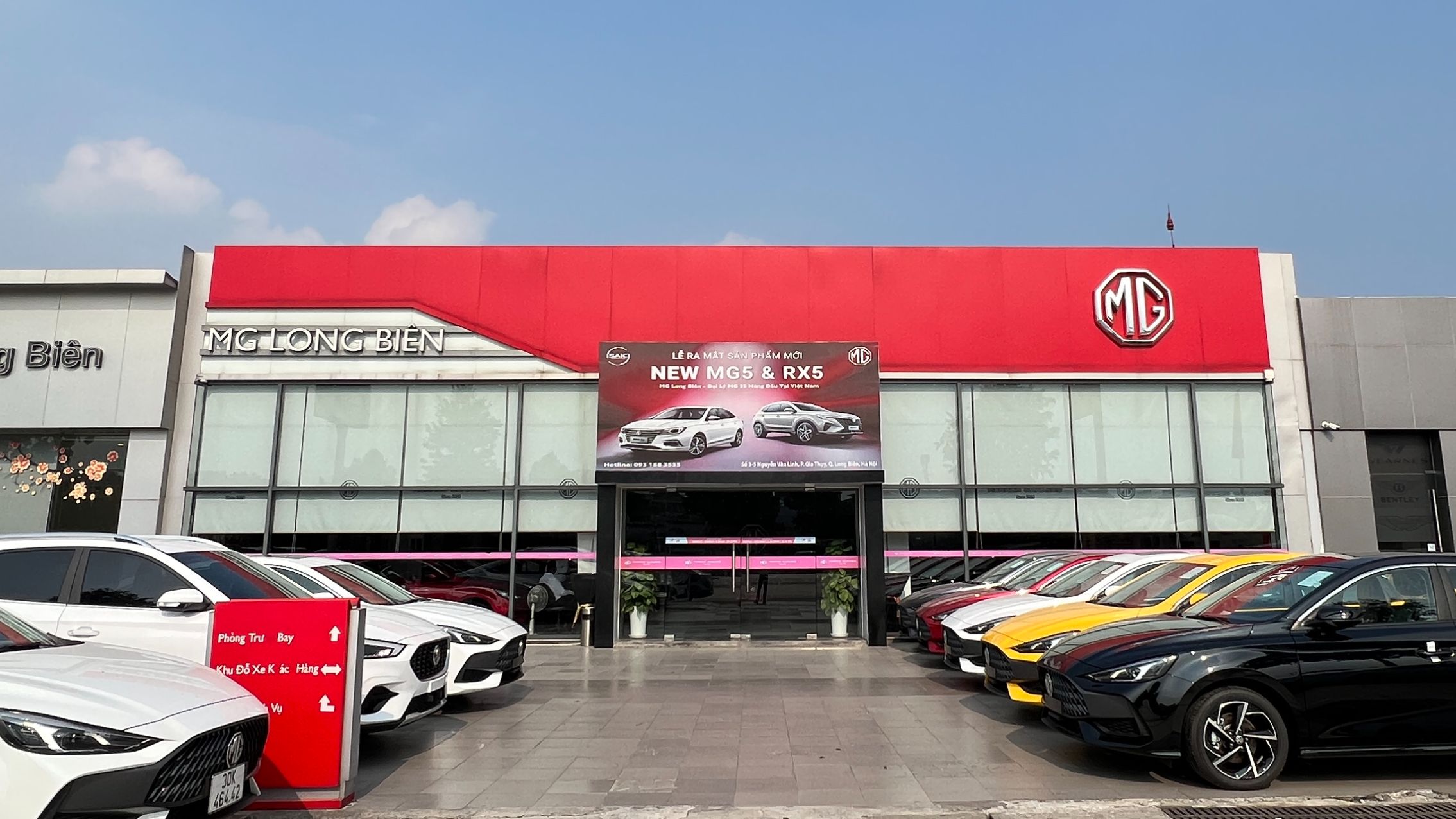 Hà Nội: Đại lý MG Long Biên